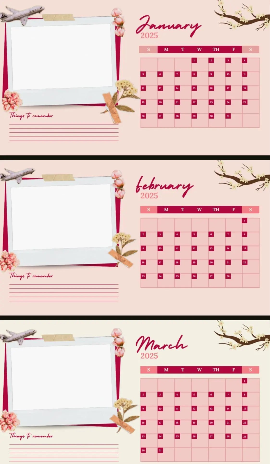 Customizable Photo Calendar- 2025 Forever finds